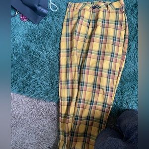 Straight leg semi professional colorful pant